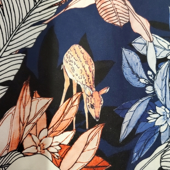 Andrea Moore - Designer Top with Deer Print - Size - Picture 4 of 10